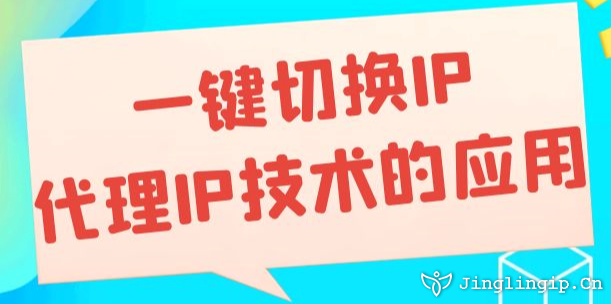 一鍵切換IP:代理IP技術的應用